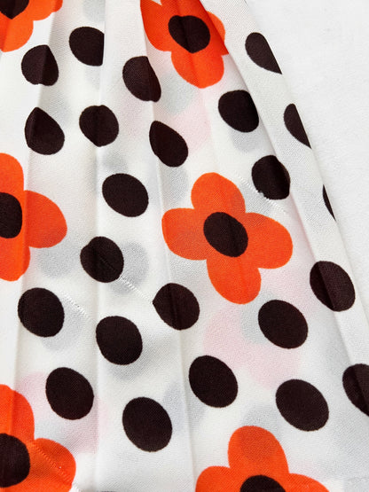 Flower mini skirt, Size XS