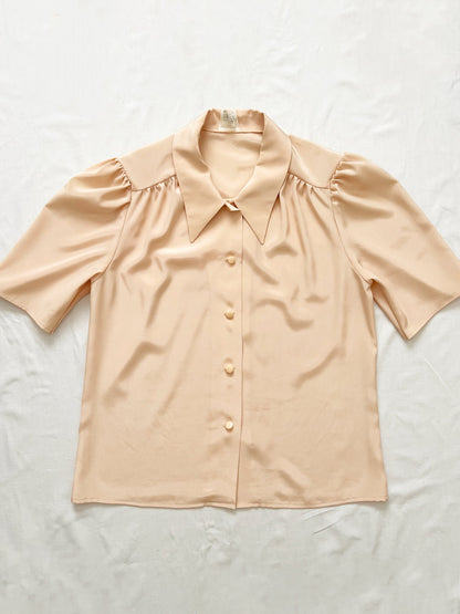 Peach dagger collar t-shirt, Size M