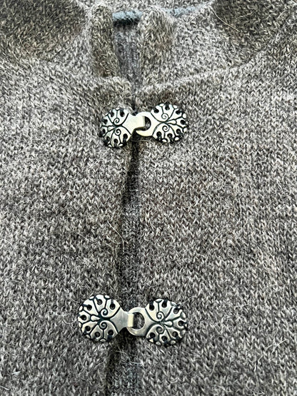 Pewter cardigan, Size M