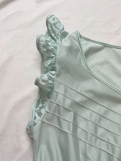 70s mint green nightgown, Size M