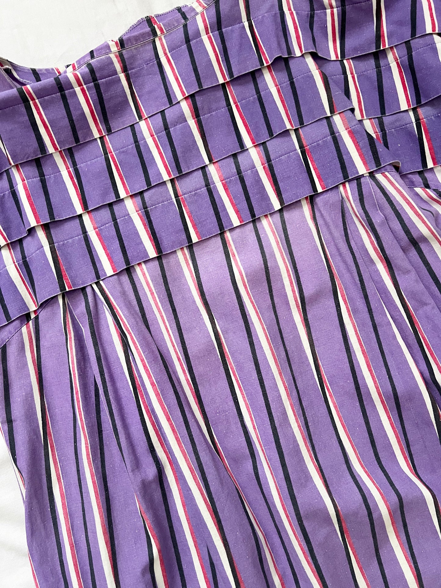1974 purple Marimekko Filippa dress, Size S-L