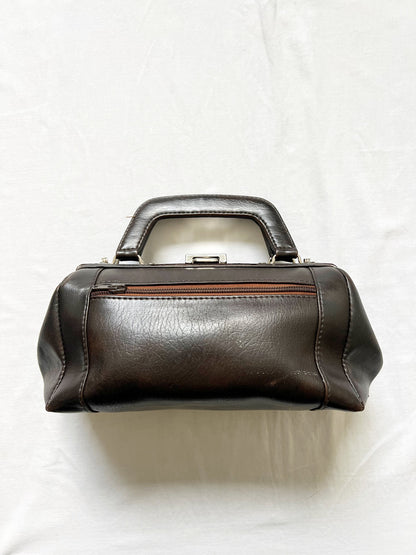 Brown hand bag