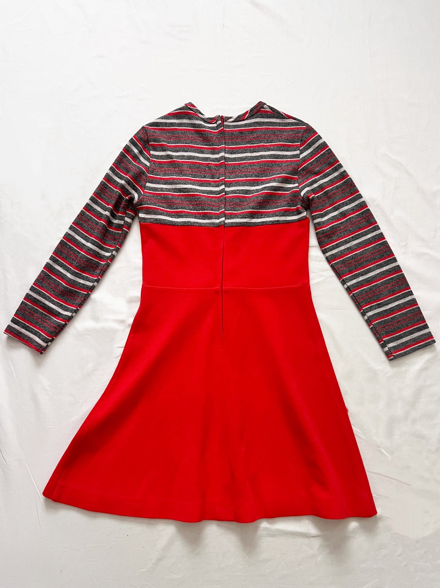 Striped mini dress, Size XS-S