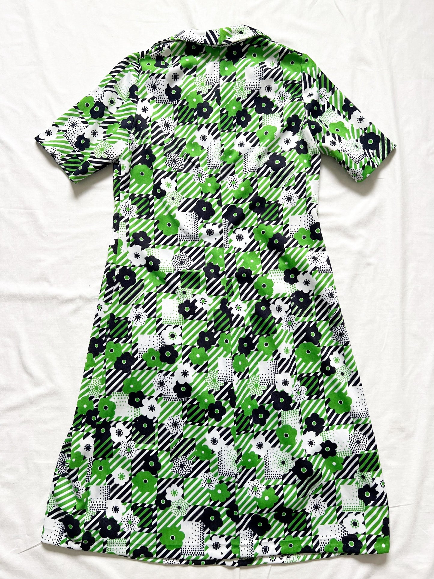 60's flower dress, Size M