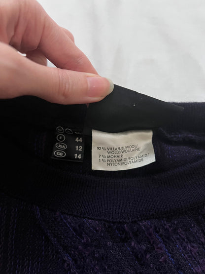70s purple sweater, Size L-XL