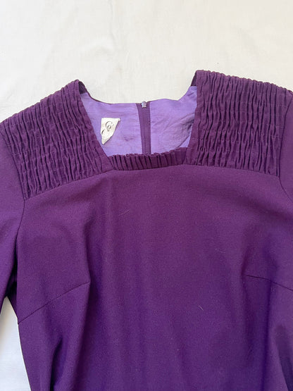 Purple butterfly dress, Size S