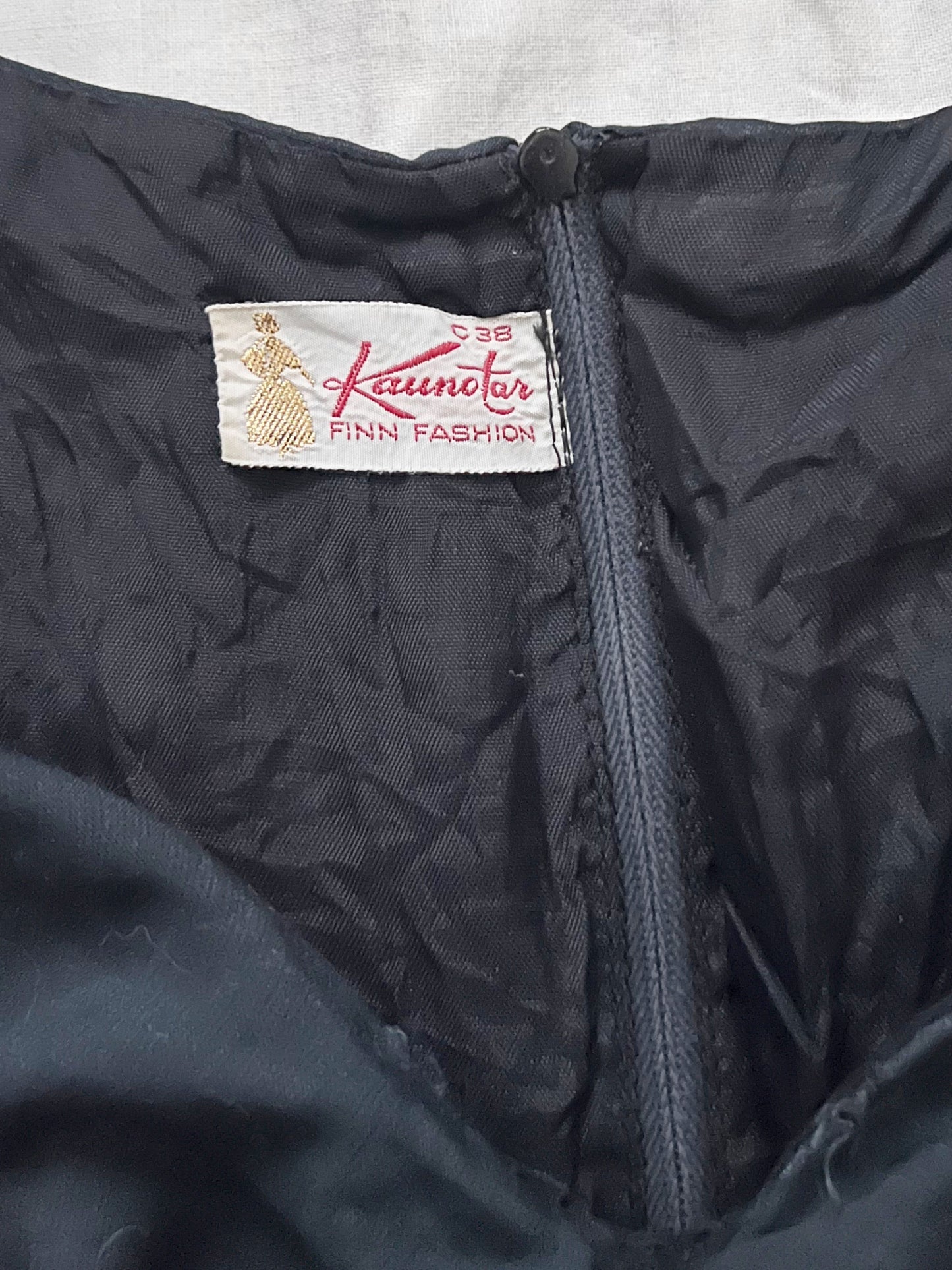 70s maxi pattern dress, Size S