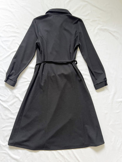 Black long sleeve dress, Size L