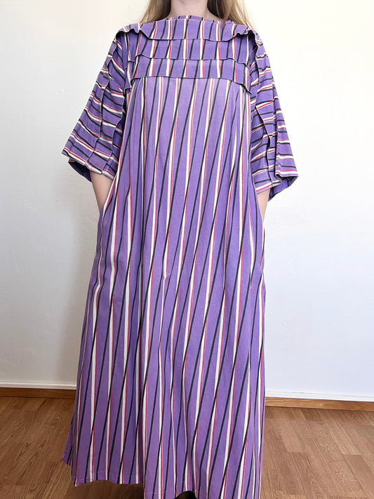 1974 purple Marimekko Filippa dress, Size S-L