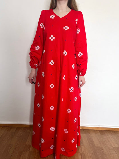70s Pia & Paula cotton dress, Size M