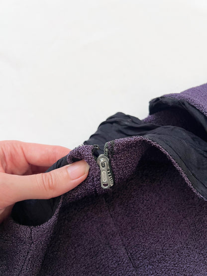 60s purple mini dress, Size XS
