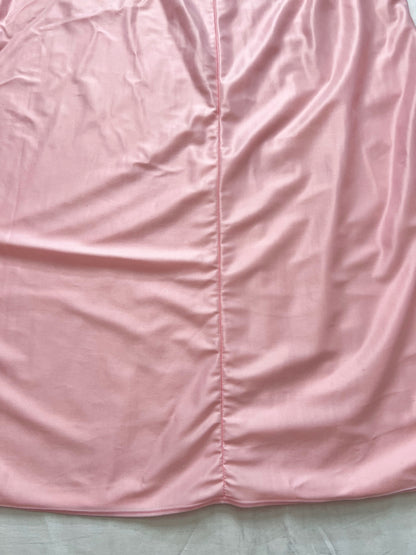 70s pink maxi nightgown, Size S