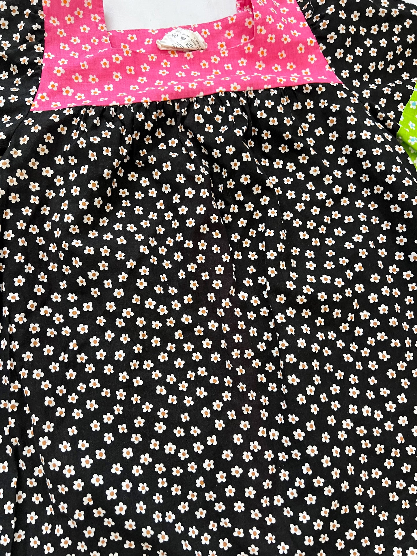 70s Pia & Paula cotton floral top, Size S