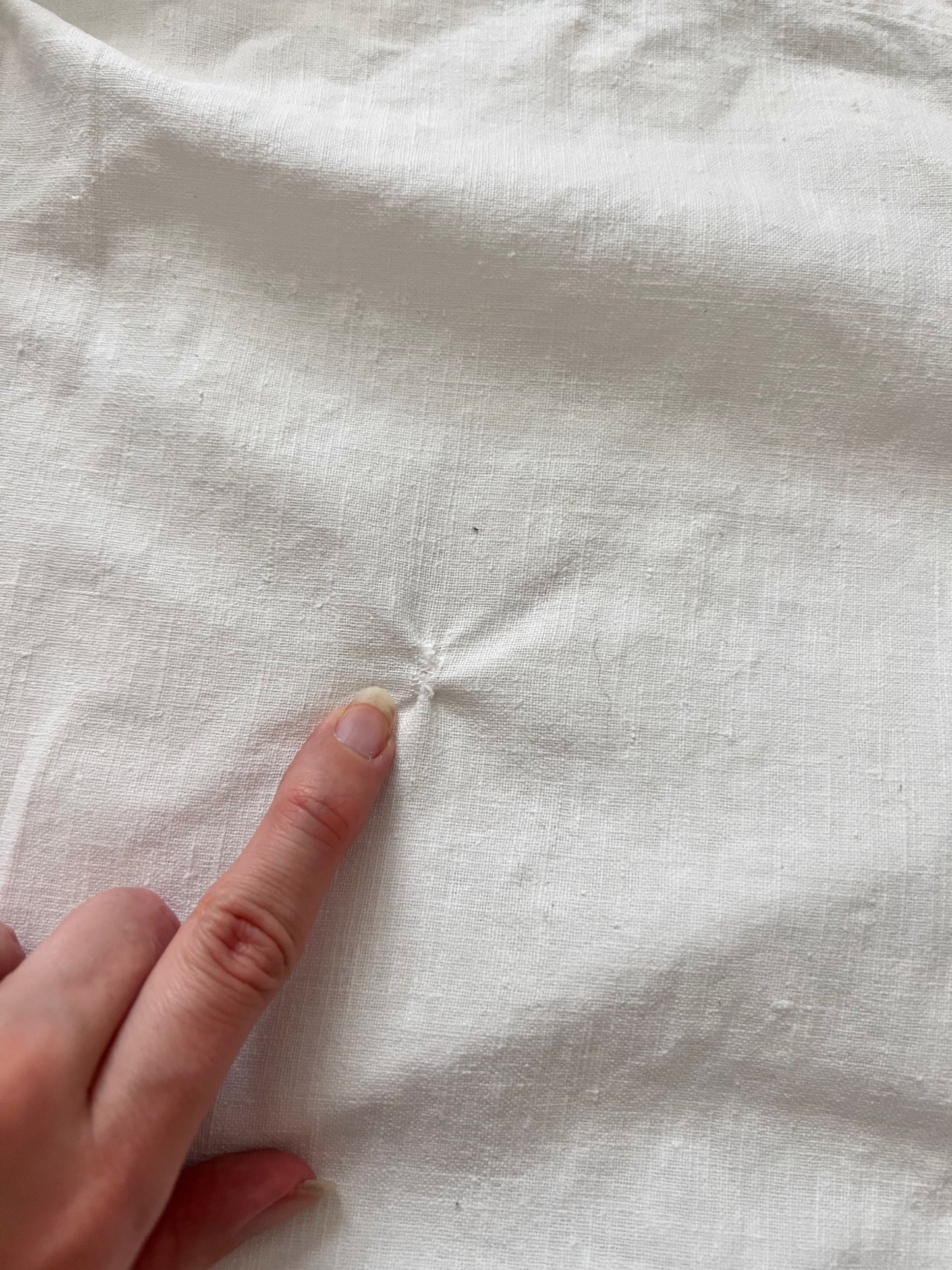 Antique Edwardian white skirt, Size XS