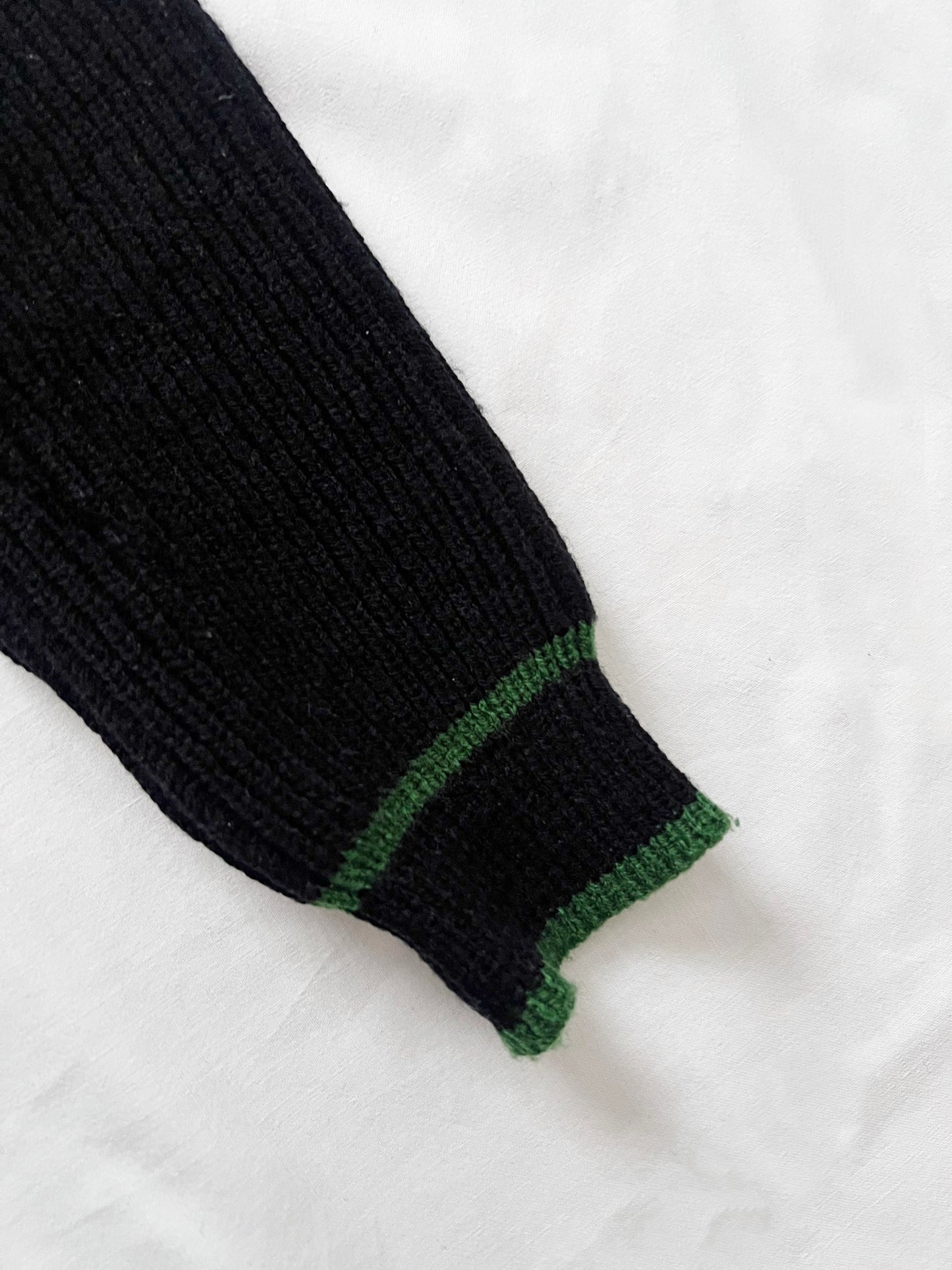 70s folkloric kit cardigan, Size S