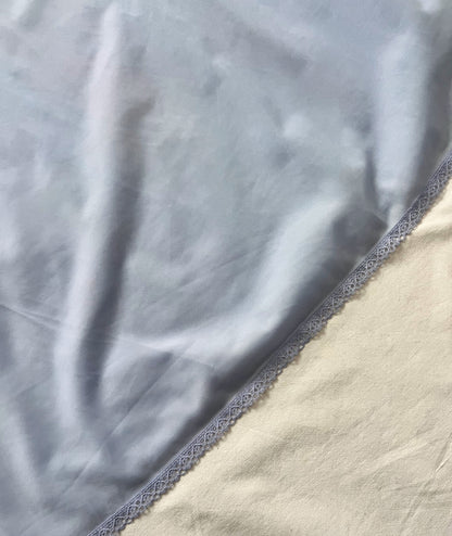 60s light blue long nightgown, Size XS