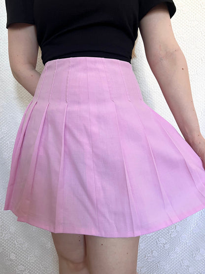 70s pink skirt, Size XS