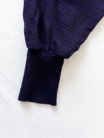 70s purple sweater, Size L-XL