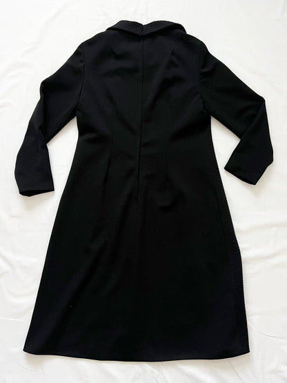 Black ribbed dress, Size S