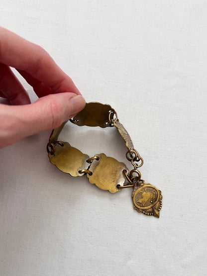 1920s gold toned bracelet