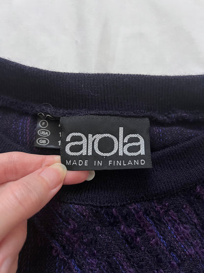 70s purple sweater, Size L-XL
