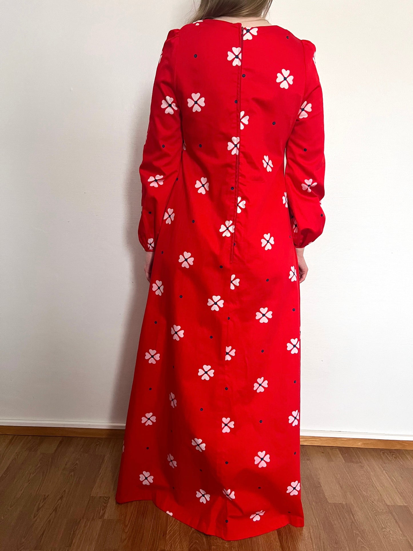 70s Pia & Paula cotton dress, Size M