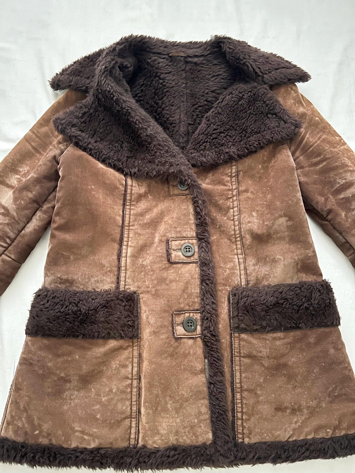 Dixi coat shearling jacket, Size S-M