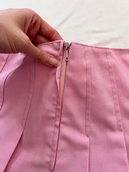 70s pink skirt, Size XS