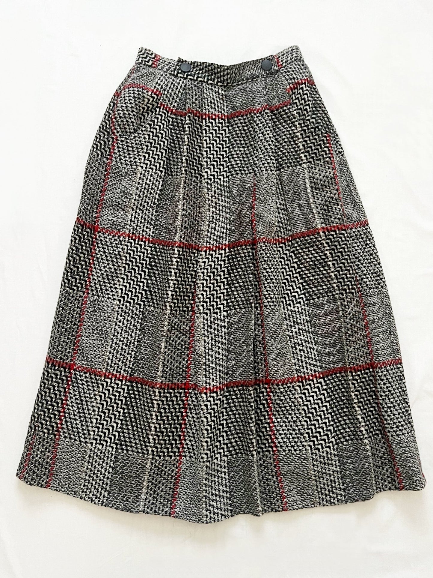 Gray wool skirt, Size XS-S