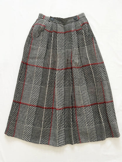 Gray wool skirt, Size XS-S