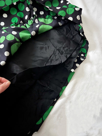 60s polka dot dress, Size M