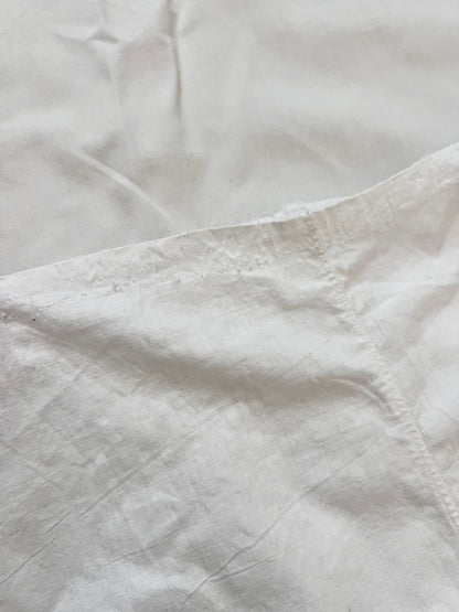 Antique white cotton midi skirt, Size S-M