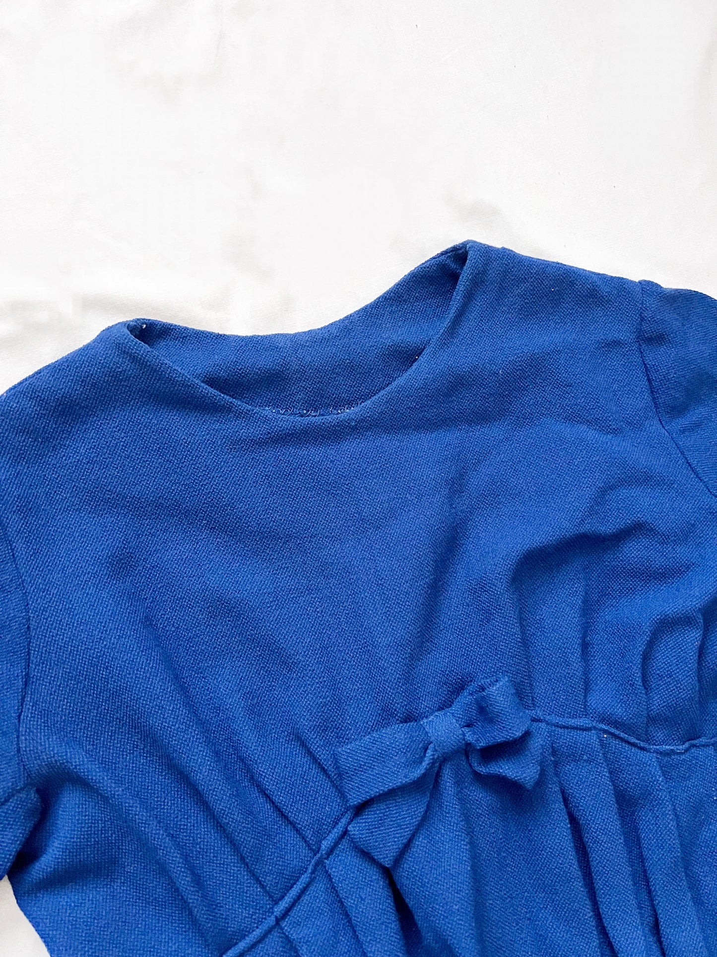 Blue bow dress, Size M