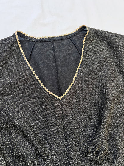 70s shimmery dress, Size S-M