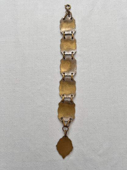1920s gold toned bracelet