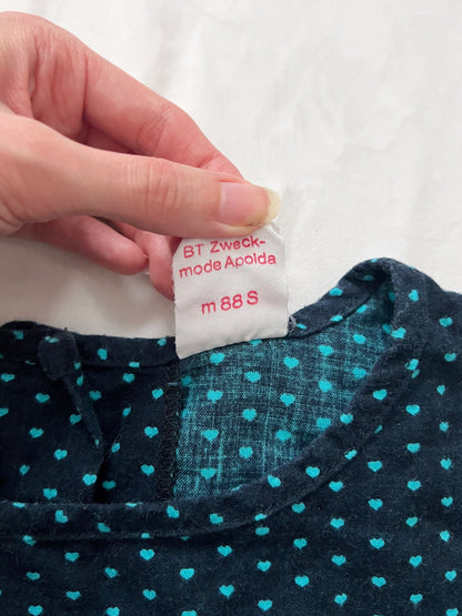 80s loose fitting/maternity blouse, Size S