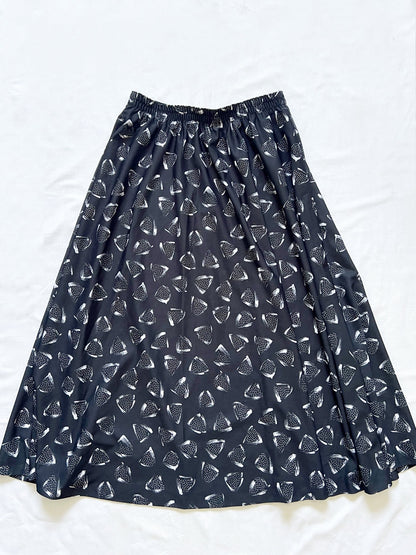 80s midi skirt, Size S-M