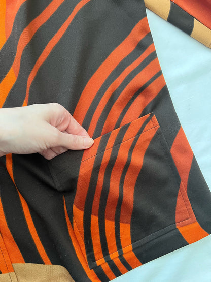 70s bold pattern shirt, Size XL-XXL