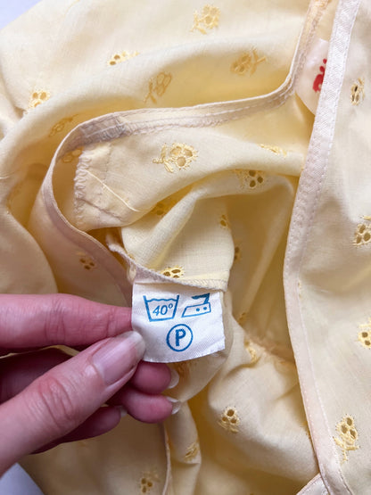 70s butter yellow dress, Size XS-S
