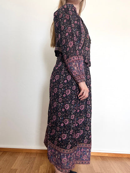 70s Indian gauze cotton set, Size XS