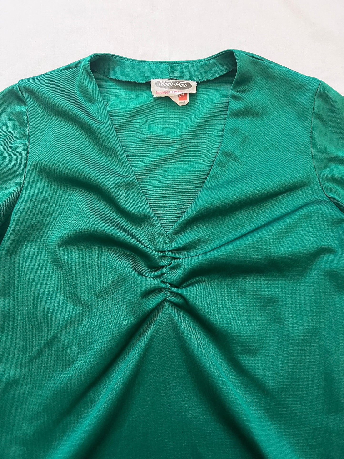 70s green top, Size XS-S