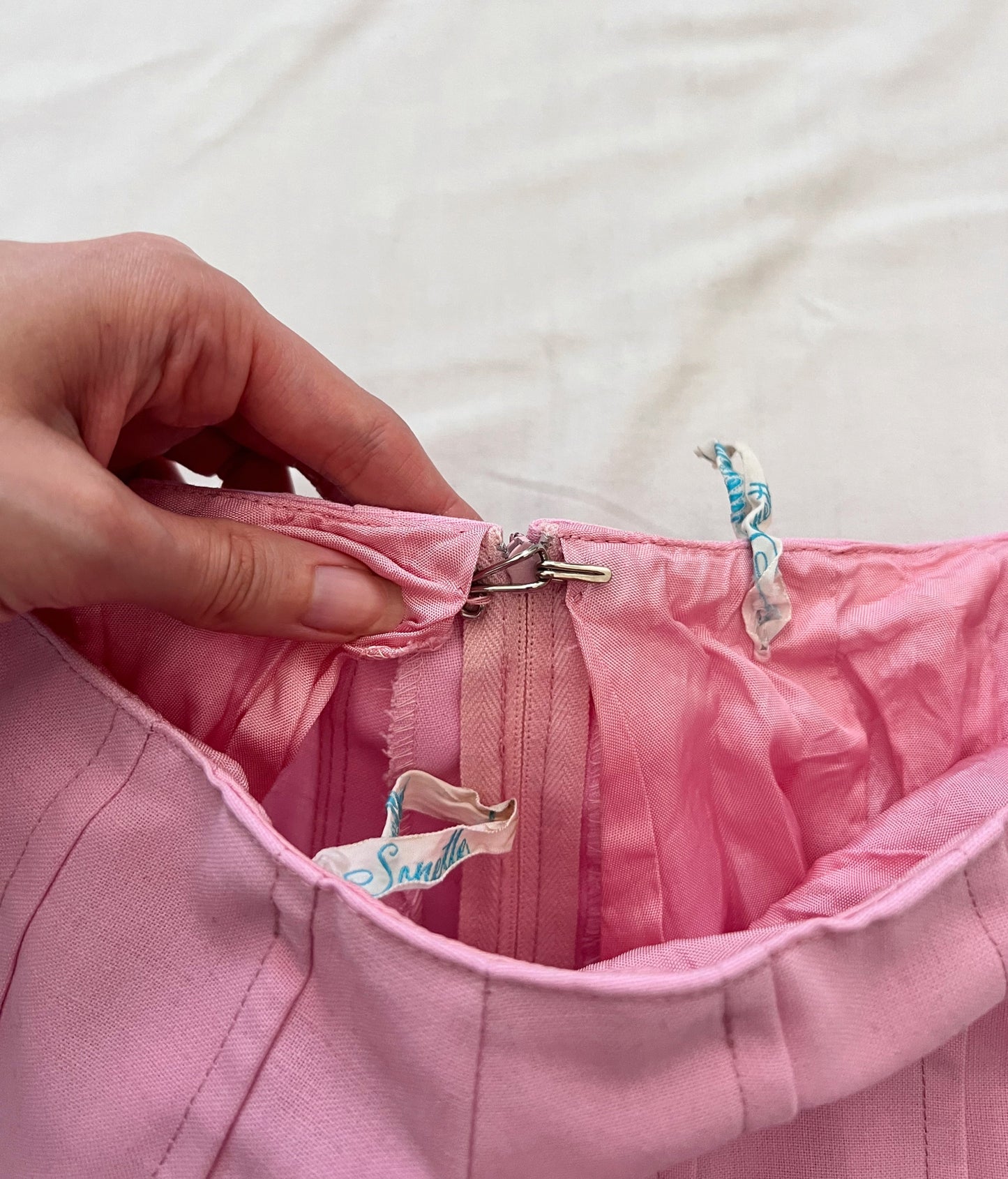 70s pink skirt, Size XS