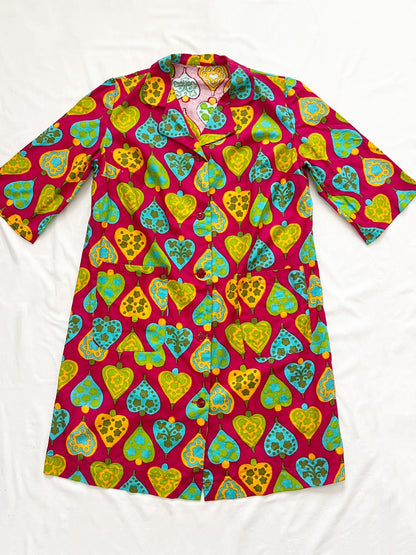 Colorful 60s dress, Size L