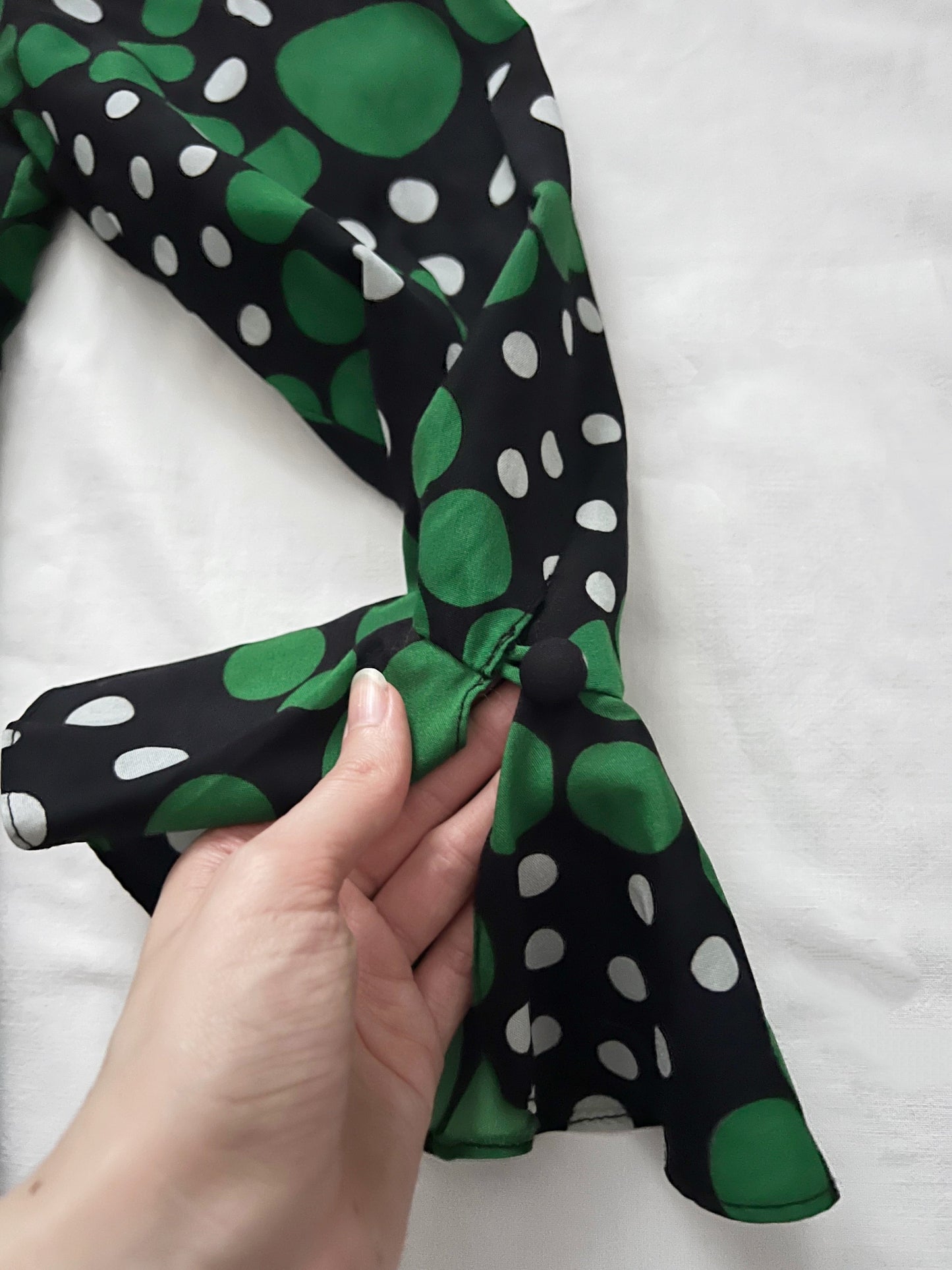 60s polka dot dress, Size M