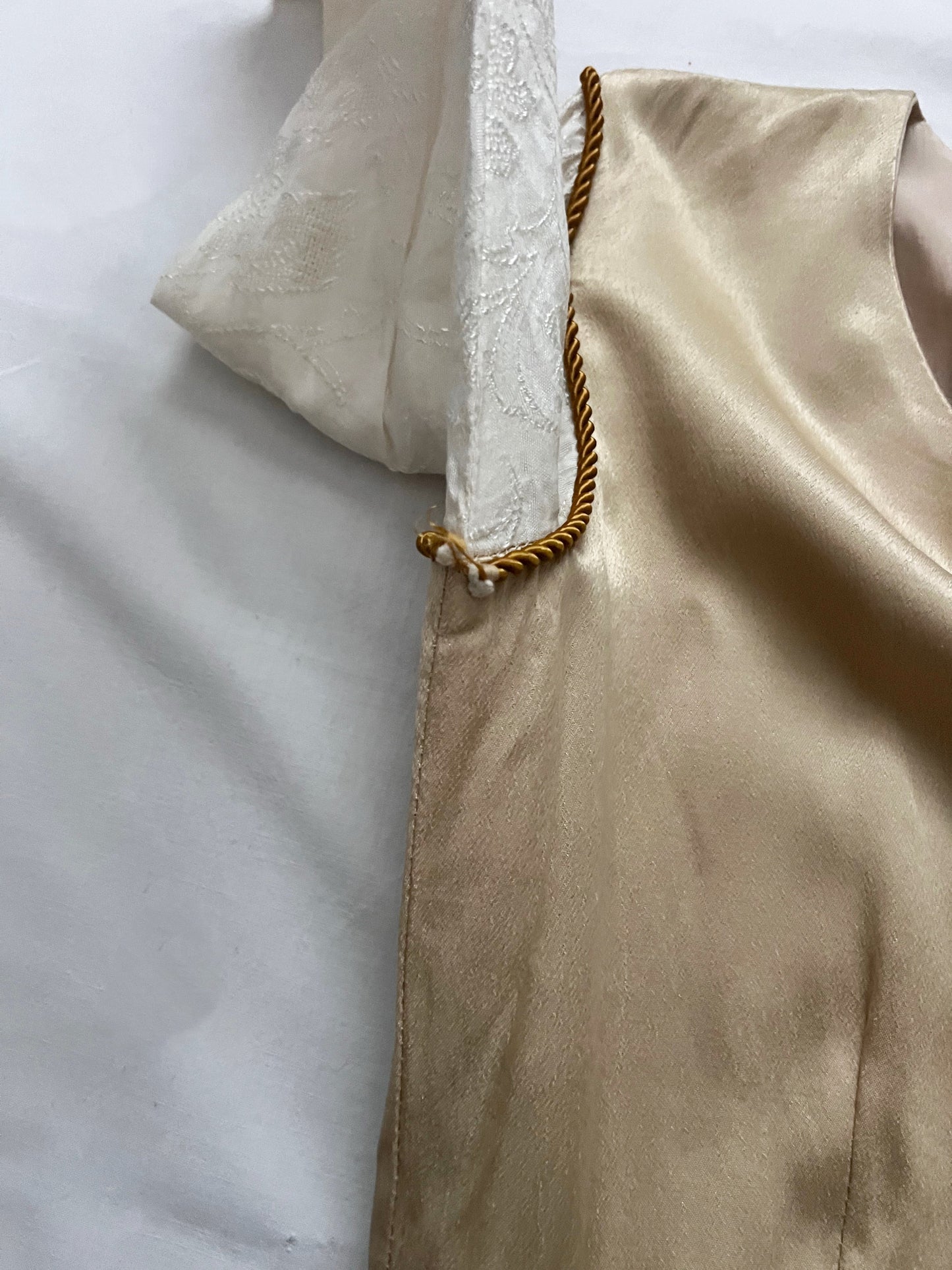 60s/70s Medieval revival maxi dress, Size S