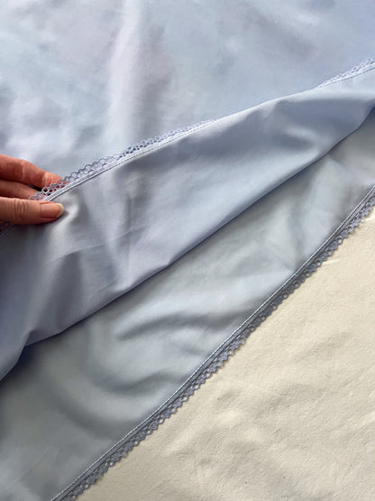 60s light blue long nightgown, Size XS