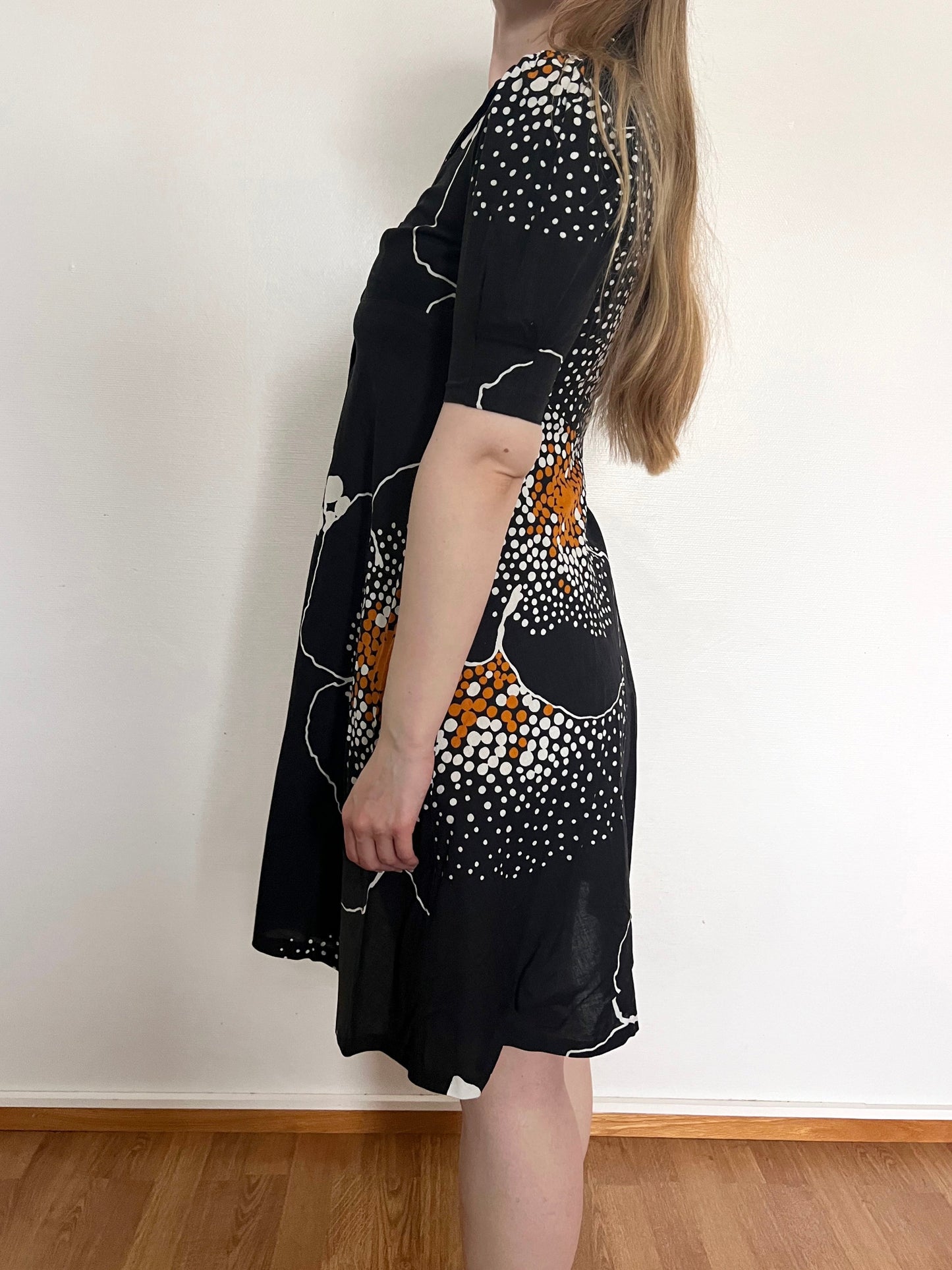 70s Pia & Paula cotton dress, Size S