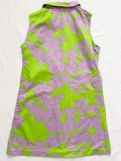 Green and purple tank top, Size XS-S