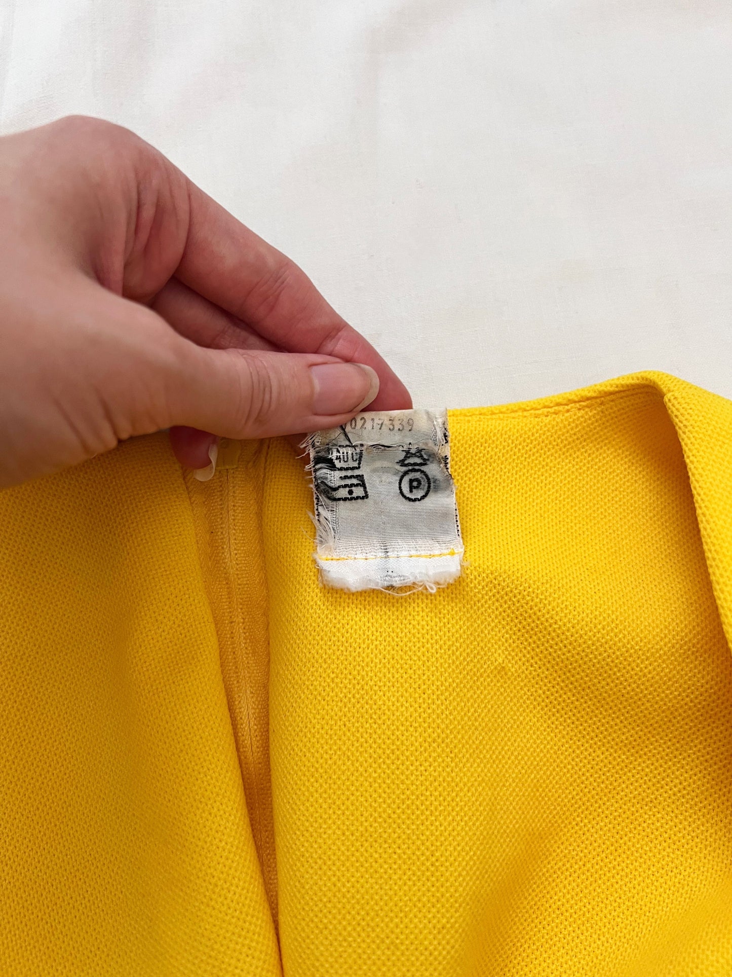 60s bright yellow dress, Size M-L