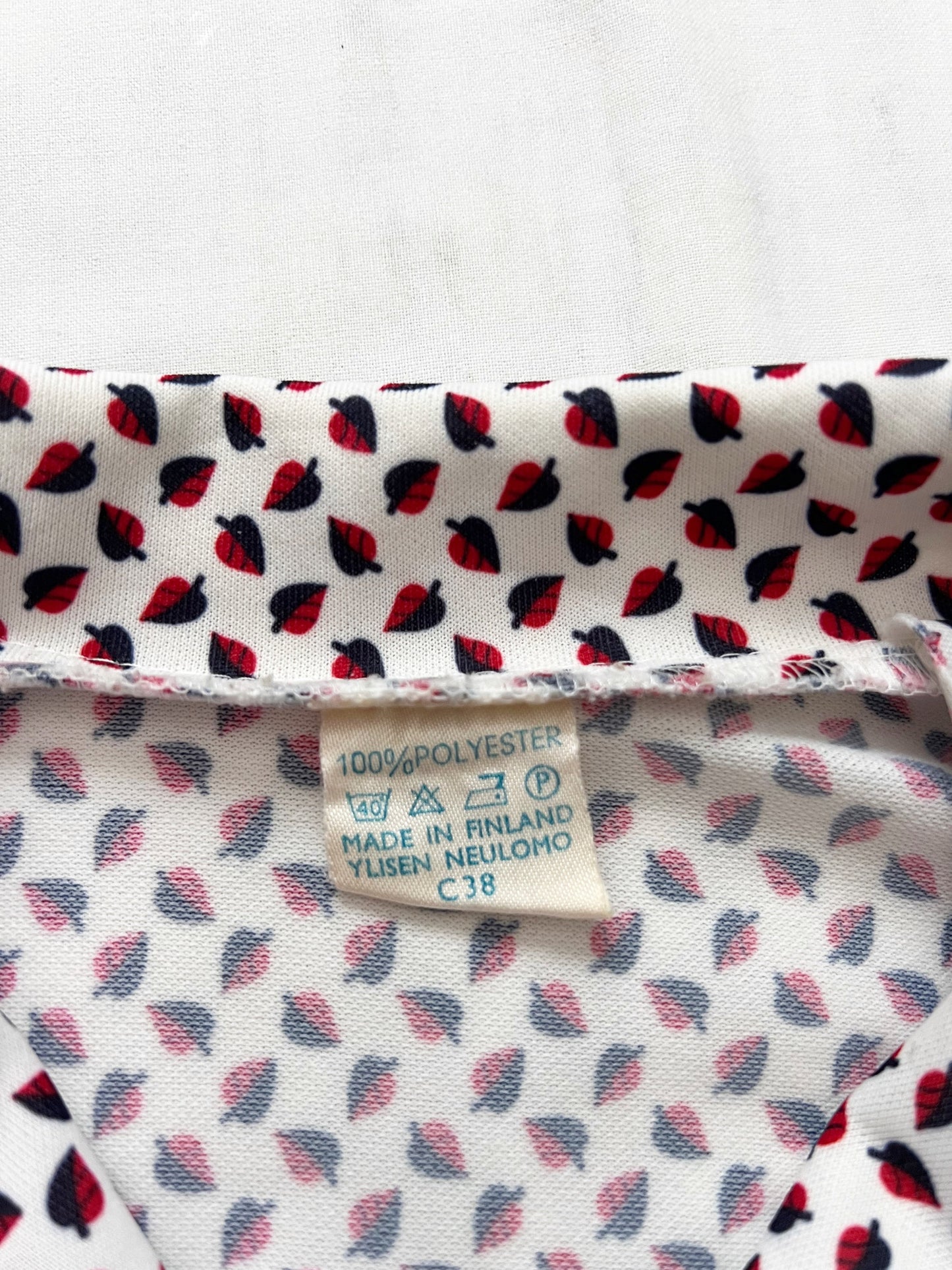 60s leaf dress, Size M